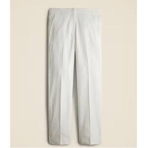 J Crew bi -stretch cotton cropped pants size 0